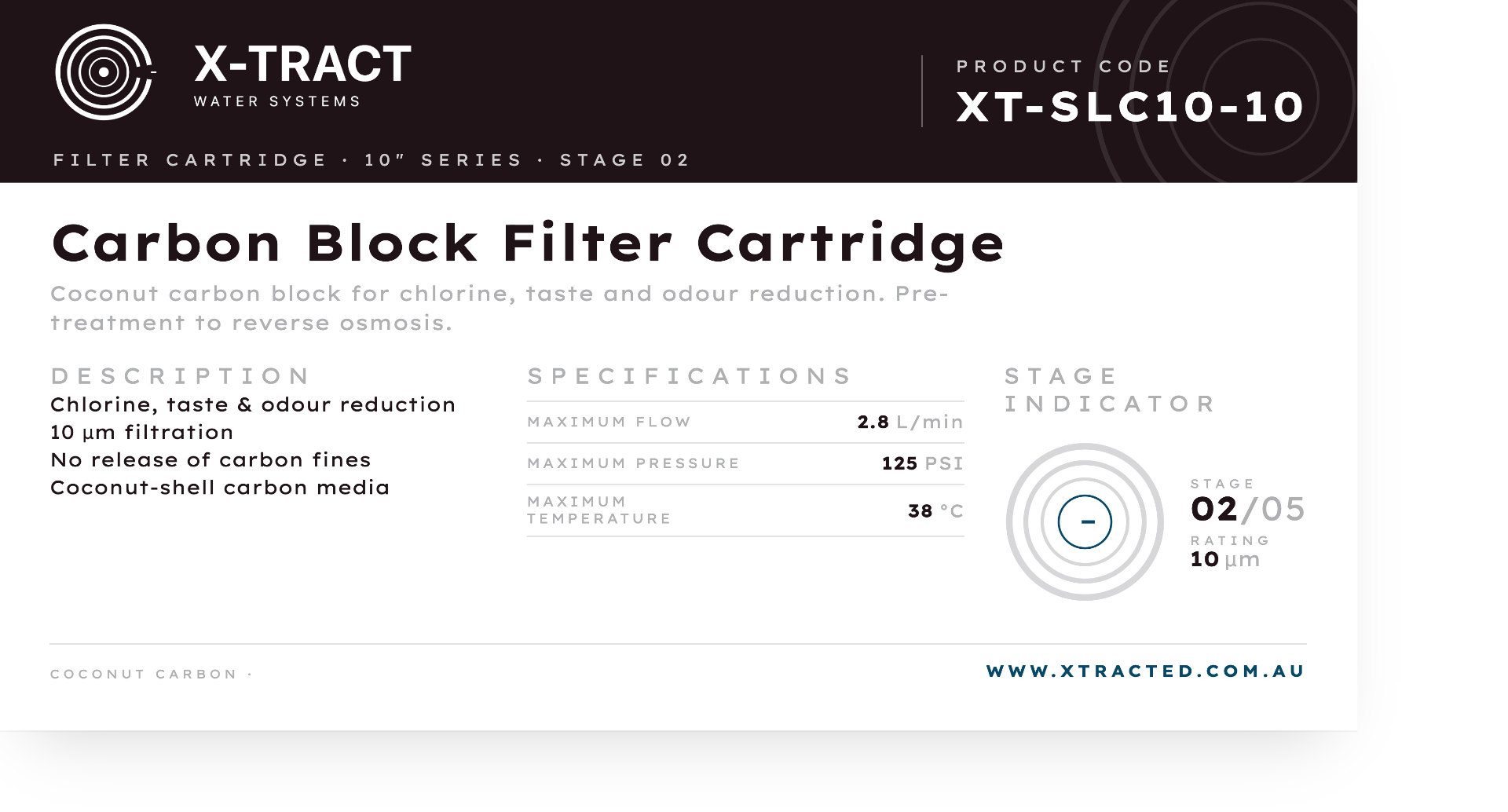 Carbon Block Filter Cartridge